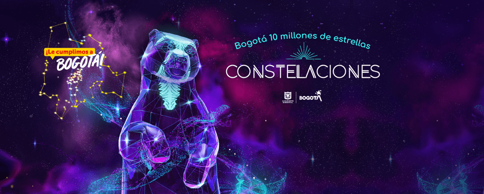 Las constelaciones se toman la Navidad Bogotana