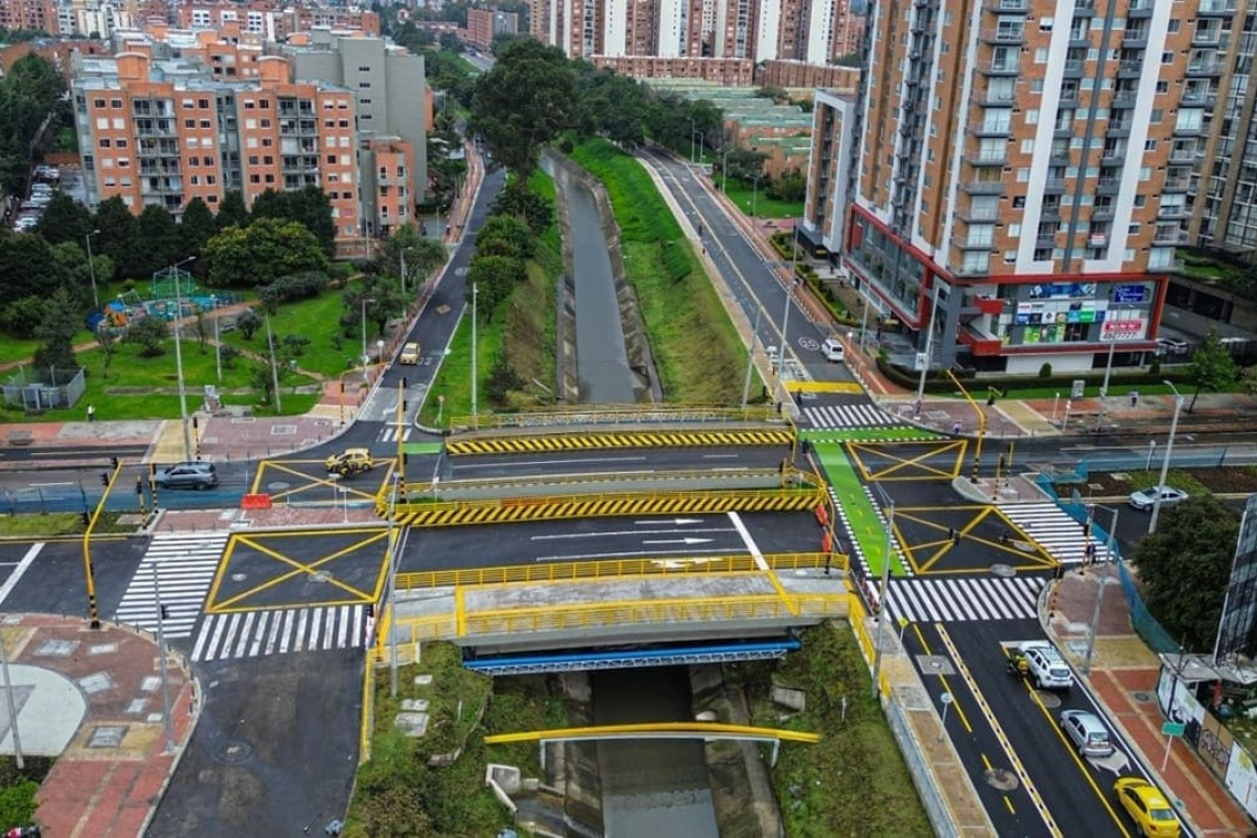 Avenida La Sirena, de Suba, está lista