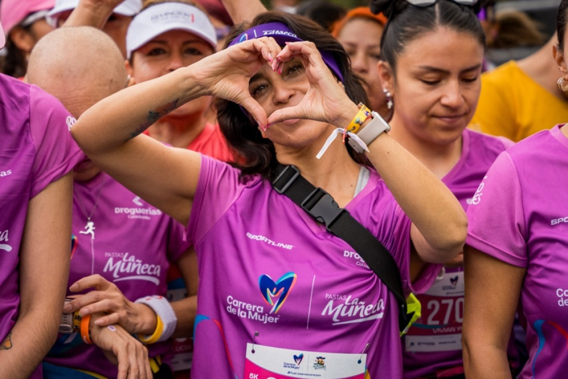 15K con nuevo recorrido en la Carrera de la Mujer 2025