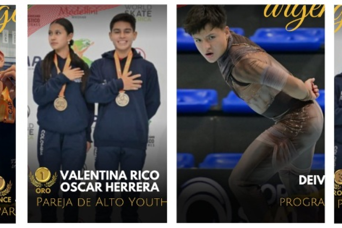 El patinaje artístico capitalino brilló en Argentina