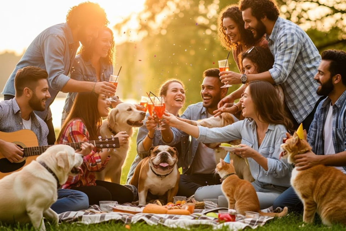 Concierto, 'viejoteca' y adopciones en Amor y Amistad