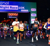 11 mil corredores vibraron al ritmo de las luces bogotanas