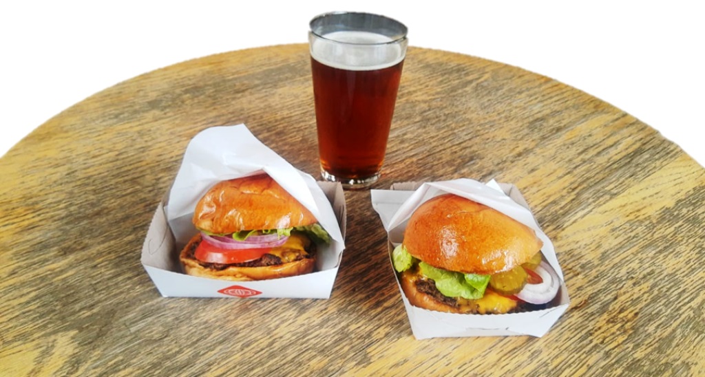 Una hamburguesa Universal